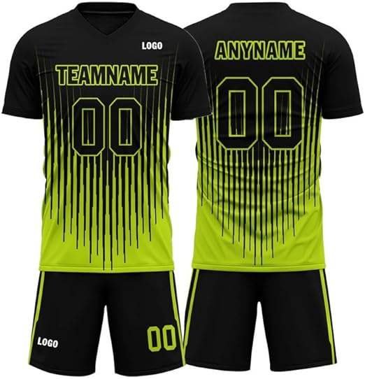 Customize Personalized Football Shirts Kit for Men/Women/Kid Custom Soccer Jerseys Training Tee Shirt Shorts Sportswear