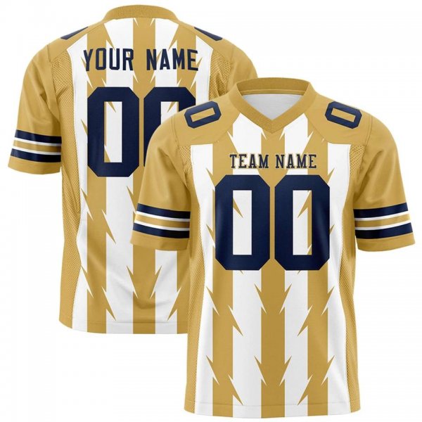 Custom Name & Number American Football Jersey Slim Fit Raglan Sleeve Sublimated Shirt with Personalized Teamwear Printed Jersey