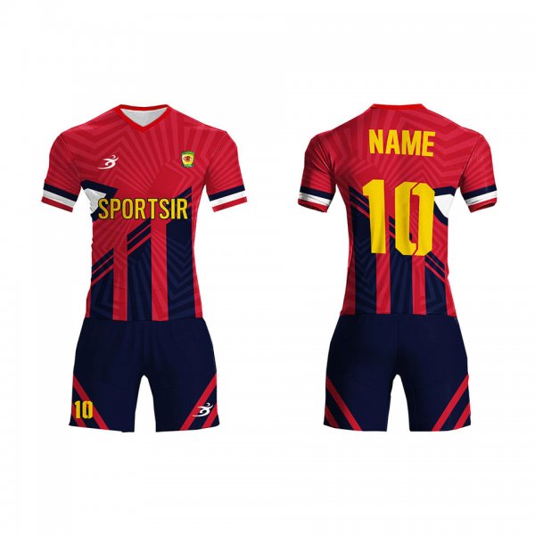 NO.1 NEW DESIGN Custom  OEM Print Football Soccer Wear Uniform B2Factory Teamwear Cloth Club Soccer Jerseys